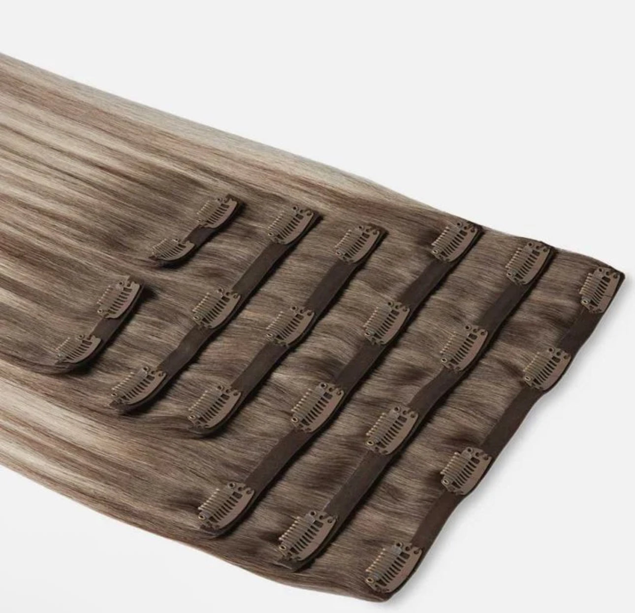 SWISS CHAMPAGNE clip ins raw