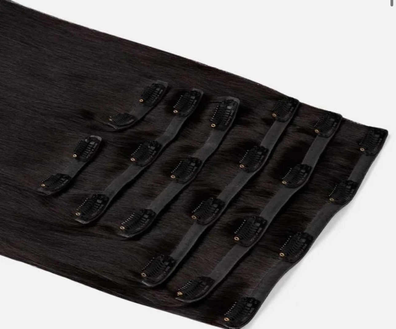 MONACO NOIR clip ins raw